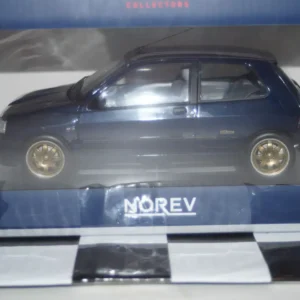 Norev renault clio williams 1993 in blue 1:18 scale 185230