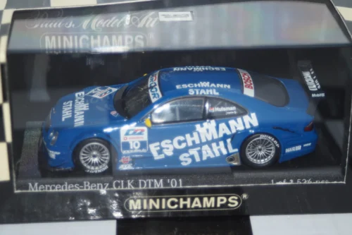 Minichamps mercedes clk coupe 2001 dtm p.huisman 400 013110