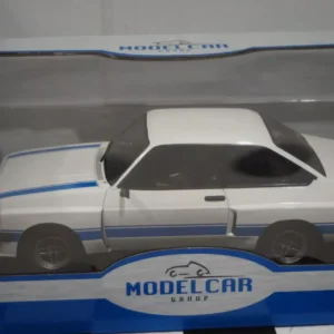 Model car group ford escort mk2 rs2000 x-pack white & blue mcg18350