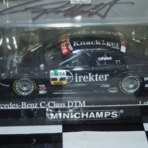 Minichamps mercedes c-class 2004 dtm #7 g.paffett (signed) 400 043407