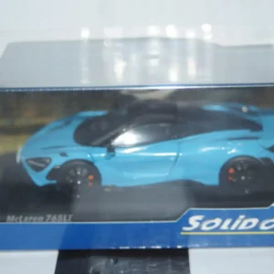 Solido mclaren 765t curacao blue 2018 1:43rd ref s4311904
