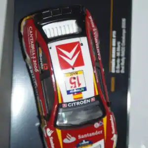 Ixo citroen xsara wrc 2nd catalunya 2006 #15 d.sordo (signed) ram238 1:43