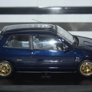 Norev renault clio williams 1993 in blue 1:18 scale 185230