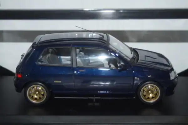 Norev renault clio williams 1993 in blue 1:18 scale 185230