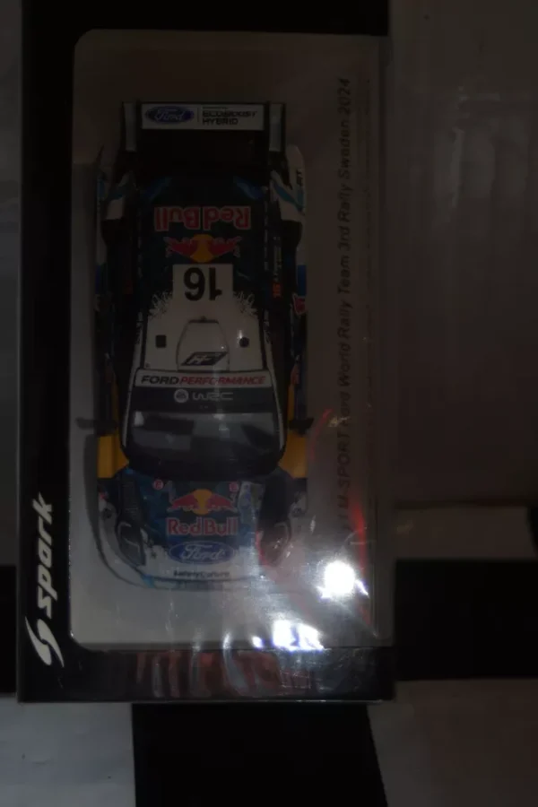 Spark ford puma rally 3rd rally sweden 2024  a.fourmax #16 1:43 resin s6867