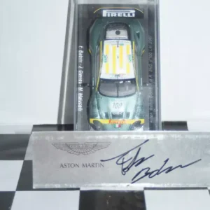 Spark aston martin dbr9 a.m.r bms #100 lm2007 ref s1211 (signed) in 1:43