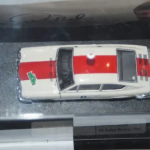 Ixo fiat 850 coupe #6 rally baveria walter rohl 1968 1/43rd
