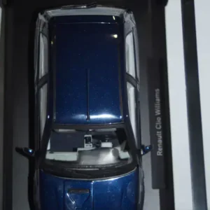 Norev renault clio williams 1993 in blue 1:18 scale 185230