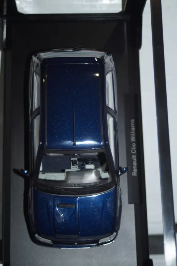 Norev renault clio williams 1993 in blue 1:18 scale 185230