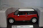 Revell metal mini cooper 2001 in red 1:12 ref 08453
