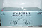 Anson porsche 911 carrera 4 cabriolet in red 1:14 scale ref 30313
