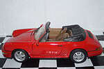 Anson porsche 911 carrera 4 cabriolet in red 1:14 scale ref 30313