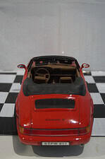 Anson porsche 911 carrera 4 cabriolet in red 1:14 scale ref 30313