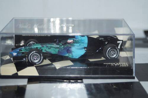 Minichamps honda racing f1 team ra107 2007 j. button #7 400 070007 1:43