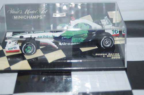 Minichamps honda racing f1 team ra108 2008 j. button #16 400 080016 1:43