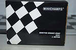 Minichamps benetton renault sport b201 j.button 100 010008 1:18
