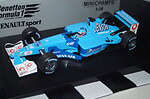 Minichamps benetton renault sport b201 j.button 100 010008 1:18