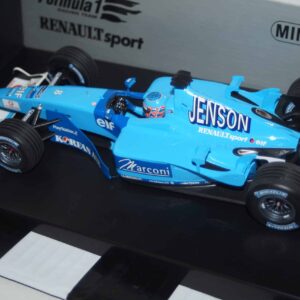 Minichamps benetton renault sport b201 j.button 100 010008 1:18