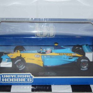 Universal hobbies renault f1 team r202 2002 j.button #15 1:18 ref 2191