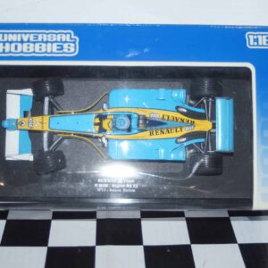 Universal hobbies renault f1 team r202 2002 j.button #15 1:18 ref 2191