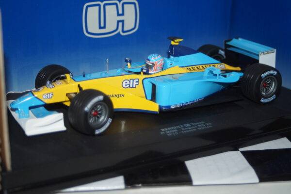 Universal hobbies renault f1 team r202 2002 j.button #15 1:18 ref 2191