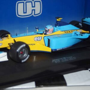 Universal hobbies renault f1 team r202 2002 j.button #15 1:18 ref 2191