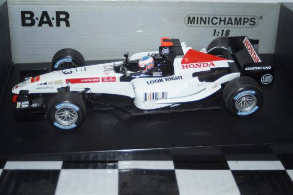 Minichamps b.a.r honda 007 j.button 100 050003 1:18