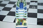 P & o north sea ferries - pride of hull -heavy resin type model ref zf683