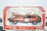 Polistil jaguar xk-e 4.2 litre bronze (boxed including decals) in 1:25 sn02