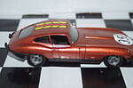 Polistil jaguar xk-e 4.2 litre bronze (boxed including decals) in 1:25 sn02