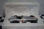 Cmc / solitair mercedes benz w196 #6 silver 11:18 diecast m-020