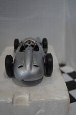 Cmc / solitair mercedes benz w196 #6 silver 11:18 diecast m-020