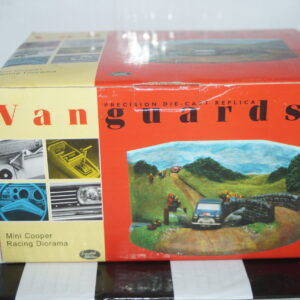 Vanguards mini cooper racing diorama rd2001 1:43 scale