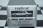 Replicar fiat 130 coupe 1972 in silver hand built in approx 1/43rd