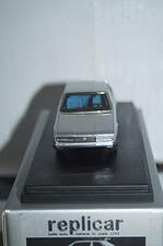 Replicar fiat 130 coupe 1972 in silver hand built in approx 1/43rd