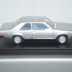 Replicar fiat 130 coupe 1972 in silver hand built in approx 1/43rd