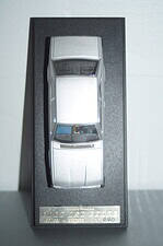Replicar fiat 130 coupe 1972 in silver hand built in approx 1/43rd