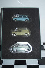 Vanguards austin / morris mini 50th anniversary 3 piece set mi2003 1:43