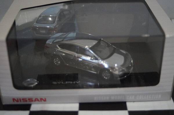J collection nissan sylphy (nissan dealer boxed) in chrome 02158 1:43