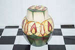 Moorcroft ginger jar "candle glow", nicola slaney 11cm unboxed 2012