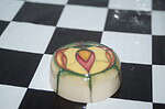 Moorcroft ginger jar "candle glow", nicola slaney 11cm unboxed 2012