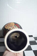Moorcroft vase "fleurs deco" 16cm unboxed 2013 mcc fdeco 87/6