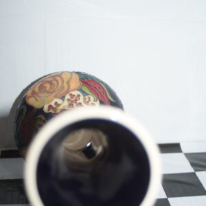 Moorcroft vase "fleurs deco" 16cm unboxed 2013 mcc fdeco 87/6