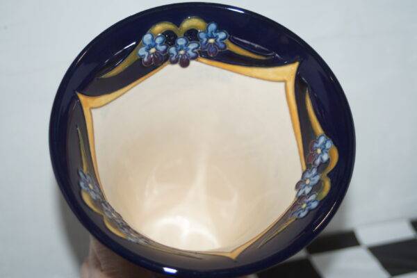 Moorcroft large vase "cornflower cavalcade" 23cm unboxed 2012