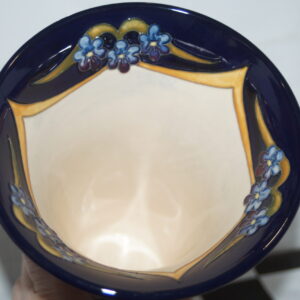 Moorcroft large vase "cornflower cavalcade" 23cm unboxed 2012