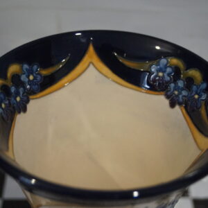 Moorcroft large vase "cornflower cavalcade" 23cm unboxed 2012