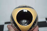 Moorcroft vase globe flower , vicky lovatt trial 19cm unboxed approx 2013