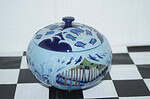 Moorcroft vase royal arrival at windsor castle nicola slaney 12.5cm unboxed 2013