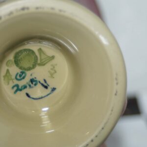 Moorcroft small vase "fleurs deco" 16cm unboxed 2013