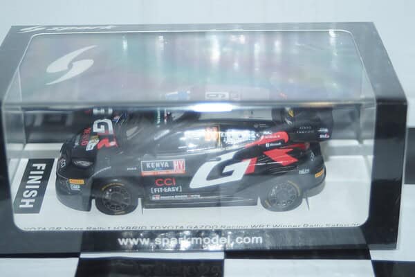 Spark toyota gr yaris 5th rc2 monte carlo 2024 s.pajari #23 1:43 resin s6861
